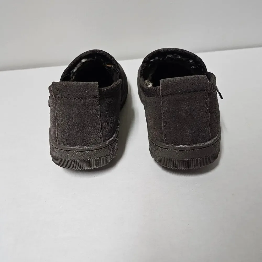 NWOT Mens Mukluks Slippers Cow Suede Outer Faux Fur Lining size 9
